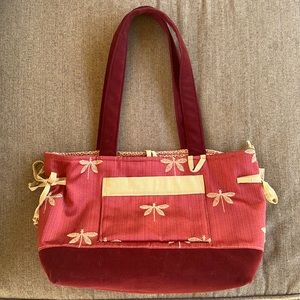 Dragon fly tote bag